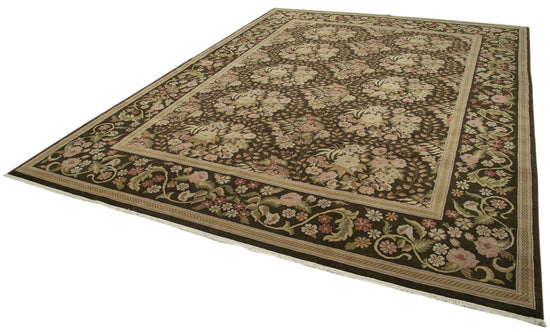 10x13 Beige Oushak Rug - 35854