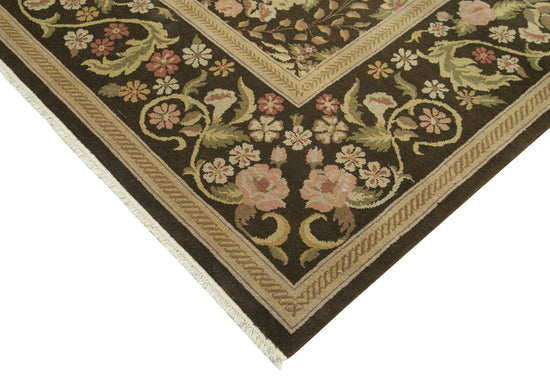 10x13 Beige Oushak Rug - 35854