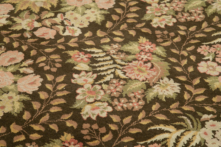 10x13 Beige Oushak Rug - 35854