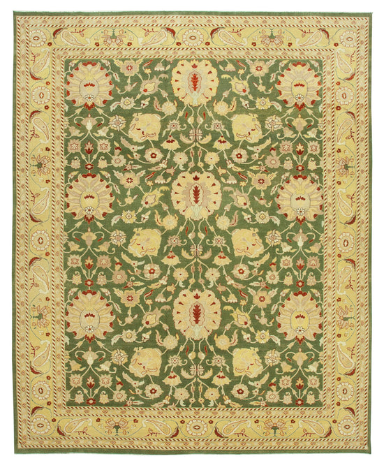 10x13 Yellow Oushak Rug - 35862