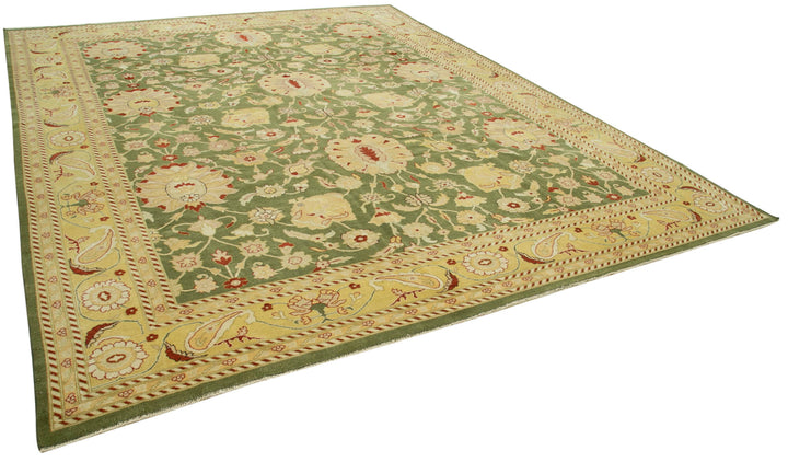 10x13 Yellow Oushak Rug - 35862