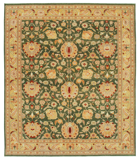 10x12 Yellow Oushak Rug - 35867
