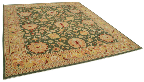 10x12 Yellow Oushak Rug - 35867