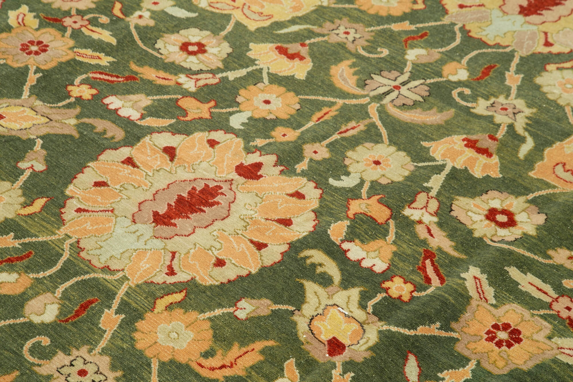 10x12 Yellow Oushak Rug - 35867