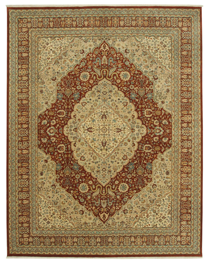 9x12 Yellow Oushak Rug - 35868