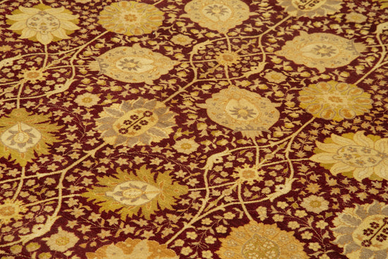 9x12 Yellow Oushak Rug - 35872
