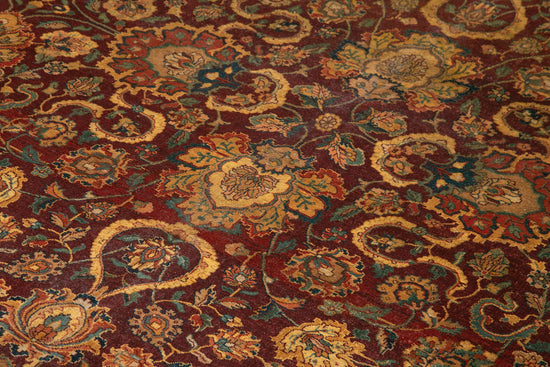 9x12 Red Oushak Rug - 35874