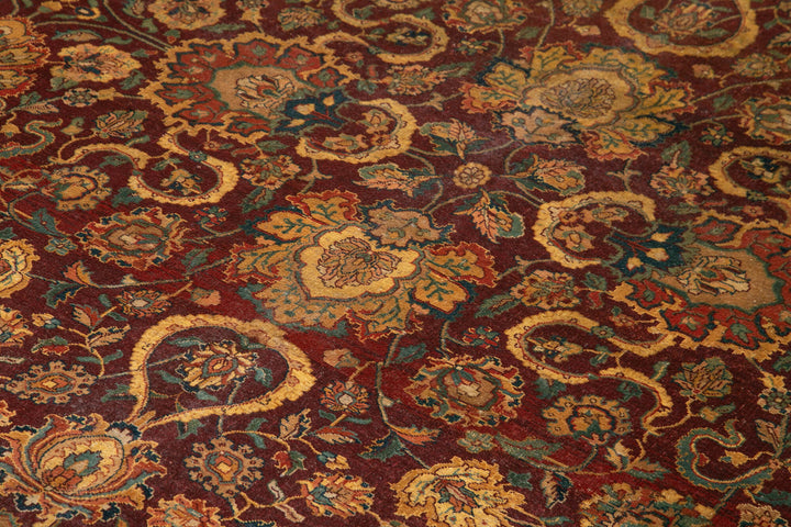 9x12 Red Oushak Rug - 35874