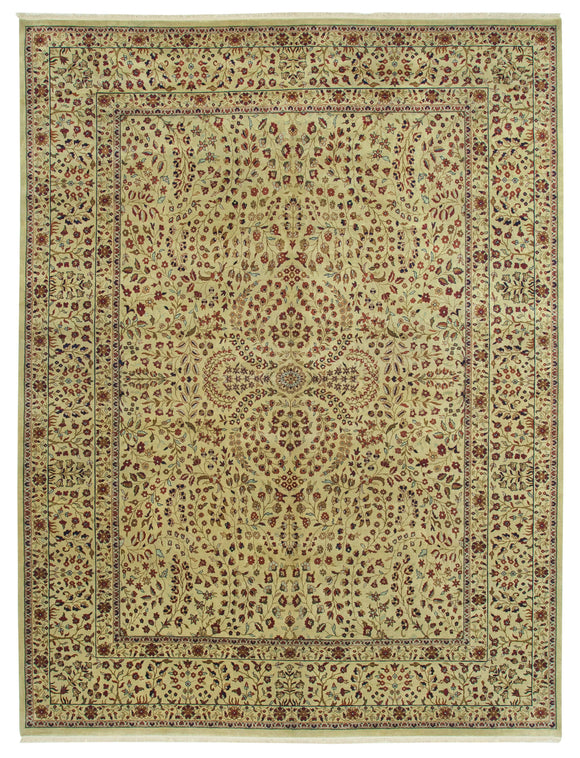 9x12 Beige Oushak Rug - 35875