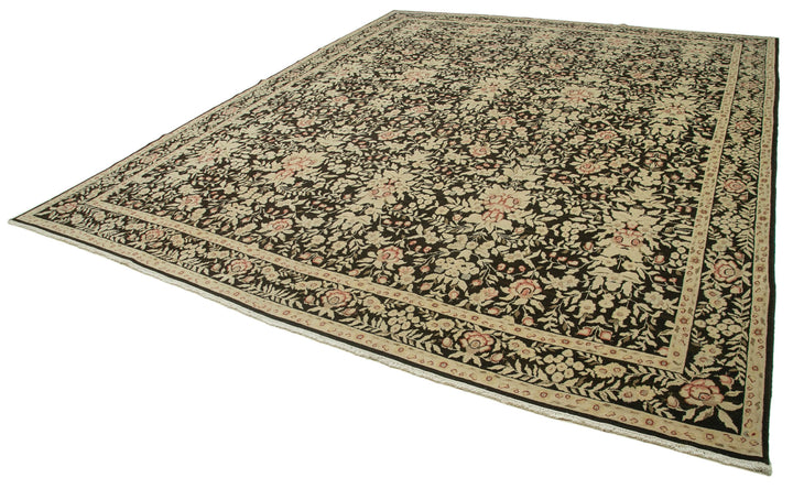 12x14 Beige Oushak Rug - 35879