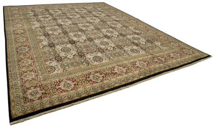 12x15 Green Oushak Rug - 35881