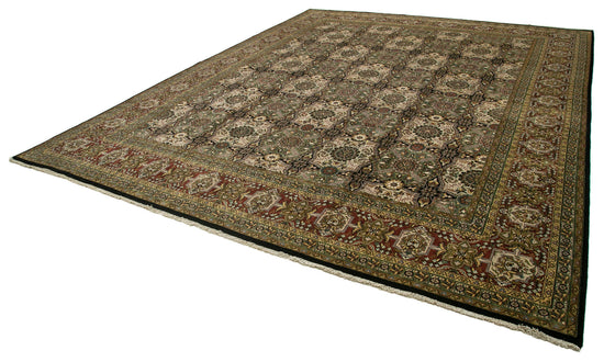 12x15 Green Oushak Rug - 35881