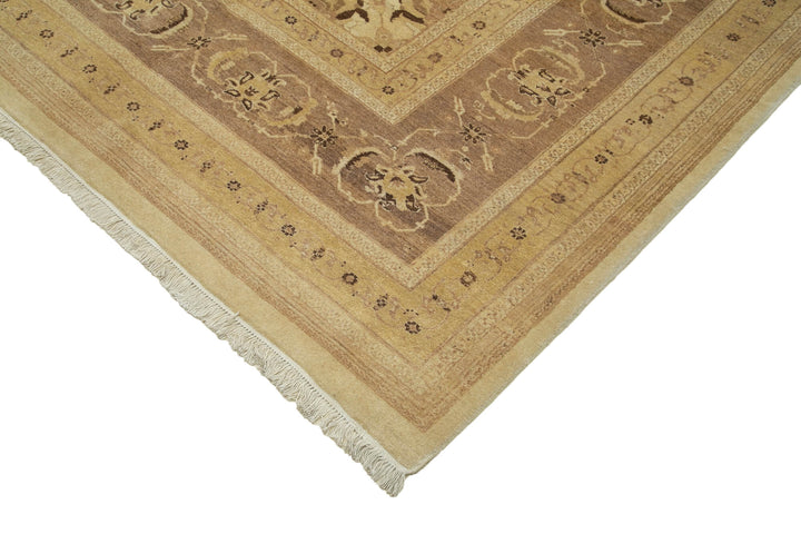 10x14 Beige Oushak Rug - 35884