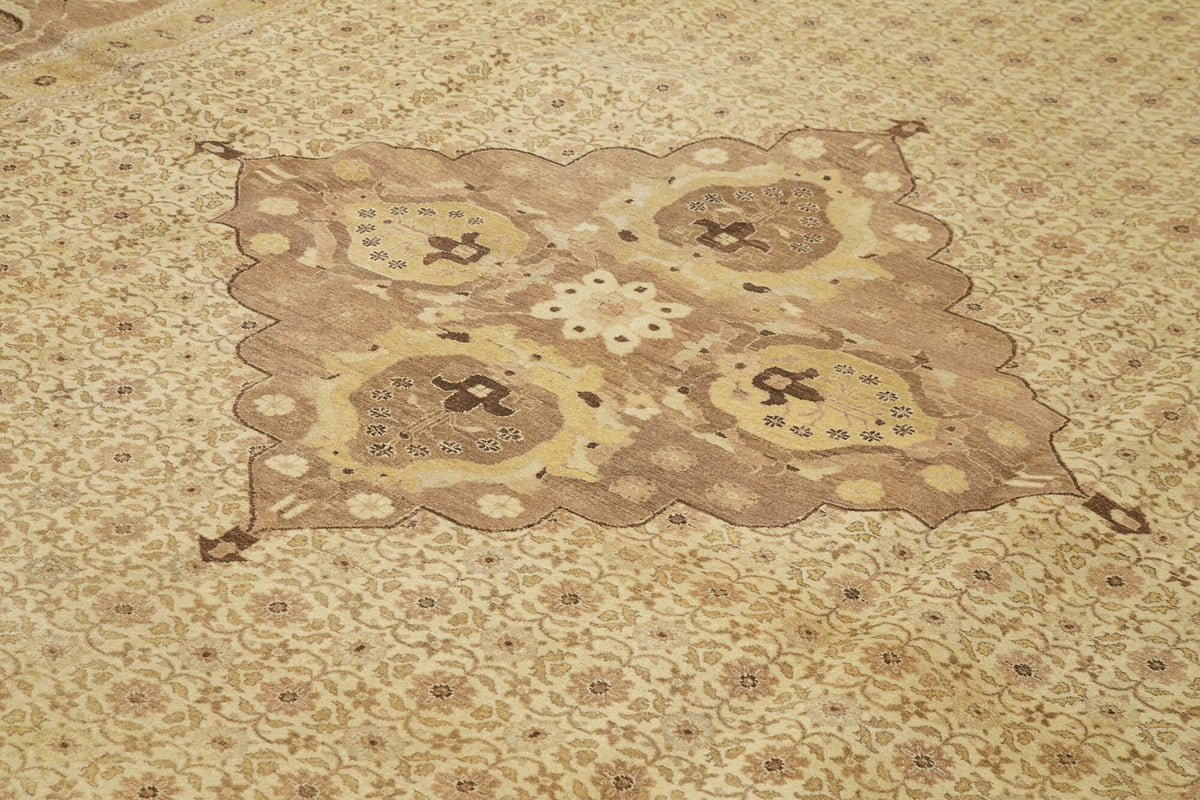 10x14 Beige Oushak Rug - 35884