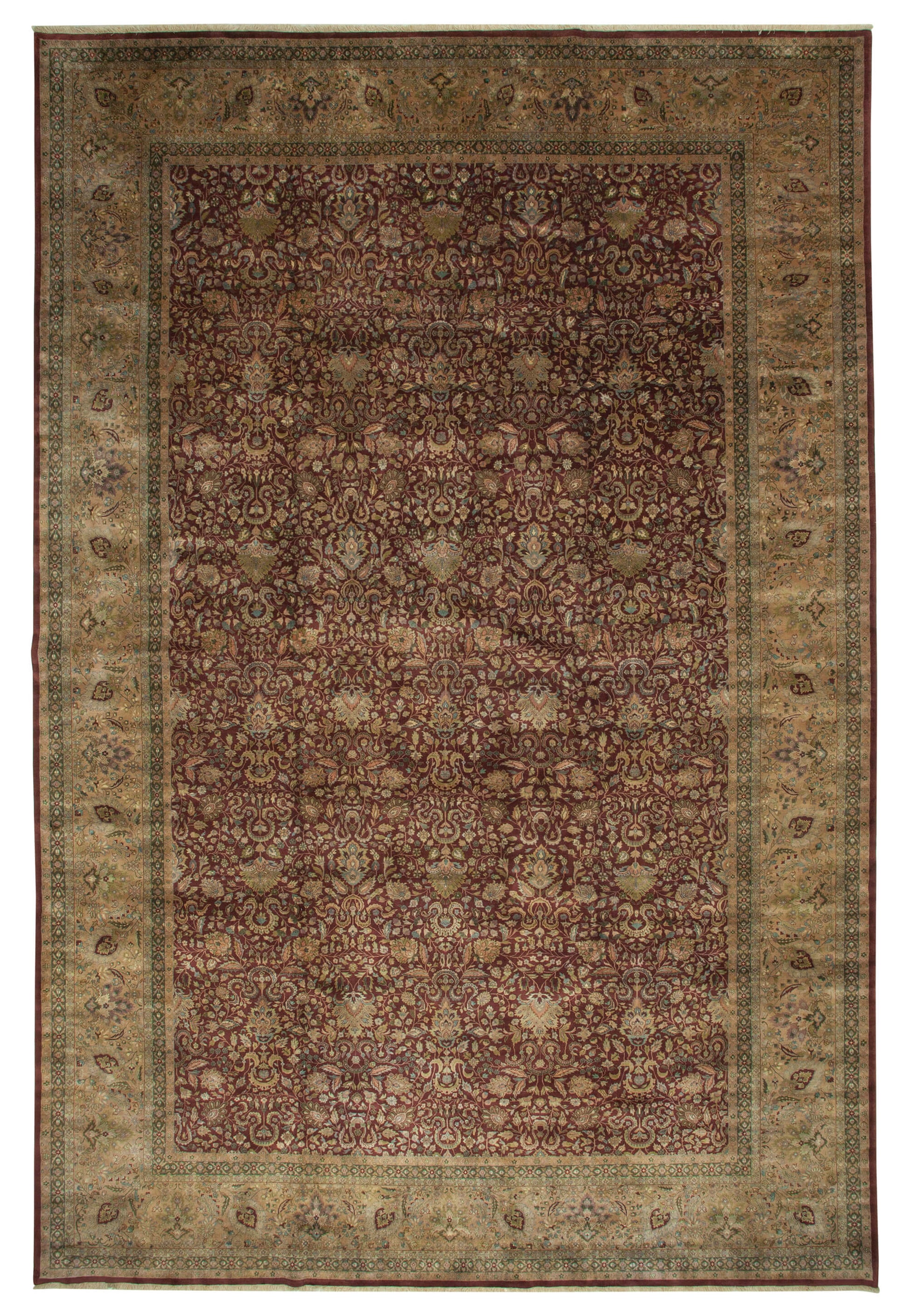 12x18 Multicolor Oushak Rug - 35886