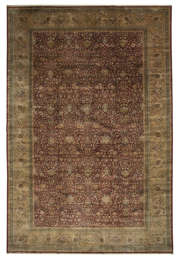 12x18 Multicolor Oushak Rug - 35886