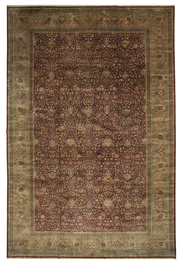12x18 Multicolor Oushak Rug - 35886