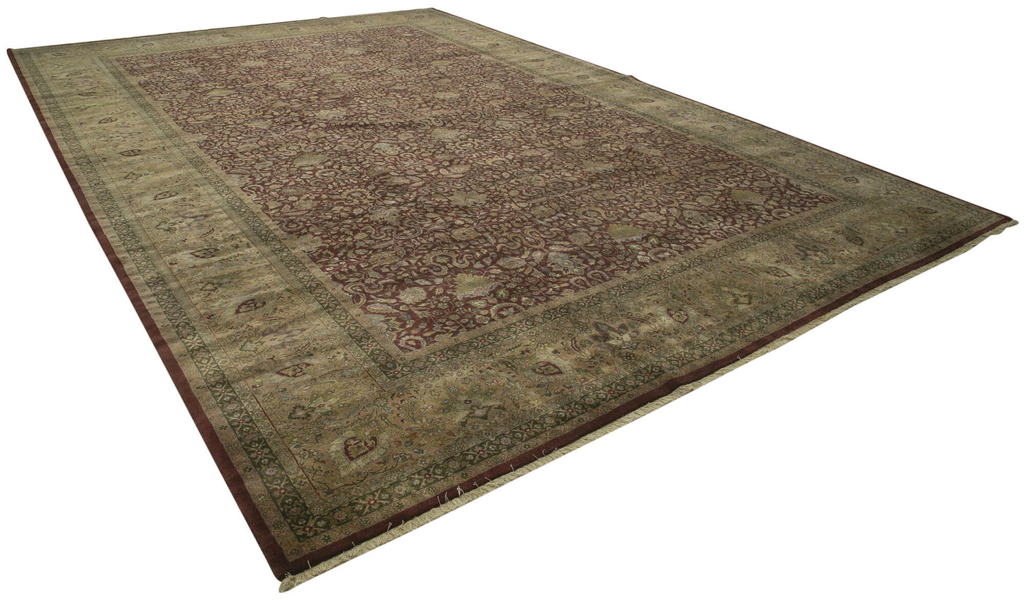 12x18 Multicolor Oushak Rug - 35886