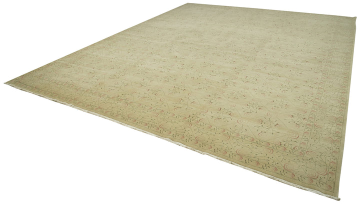 12x15 Beige Oushak Rug - 35888