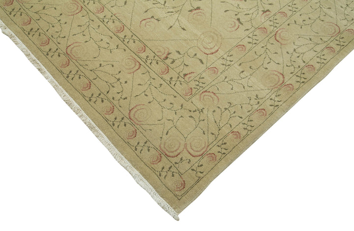 12x15 Beige Oushak Rug - 35888