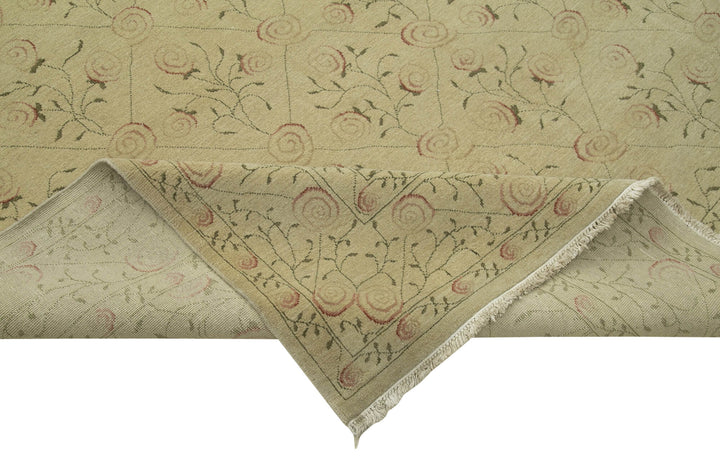 12x15 Beige Oushak Rug - 35888