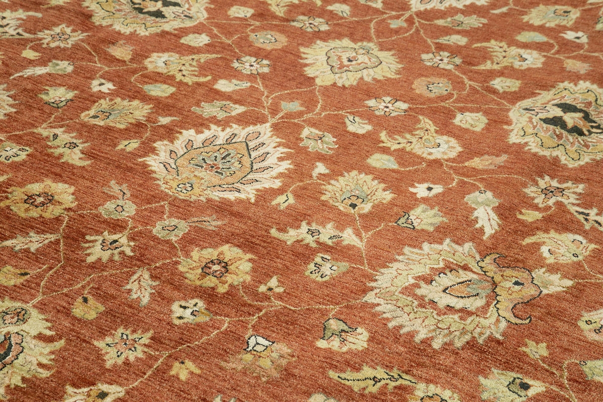 12x15 Beige Oushak Rug - 35889