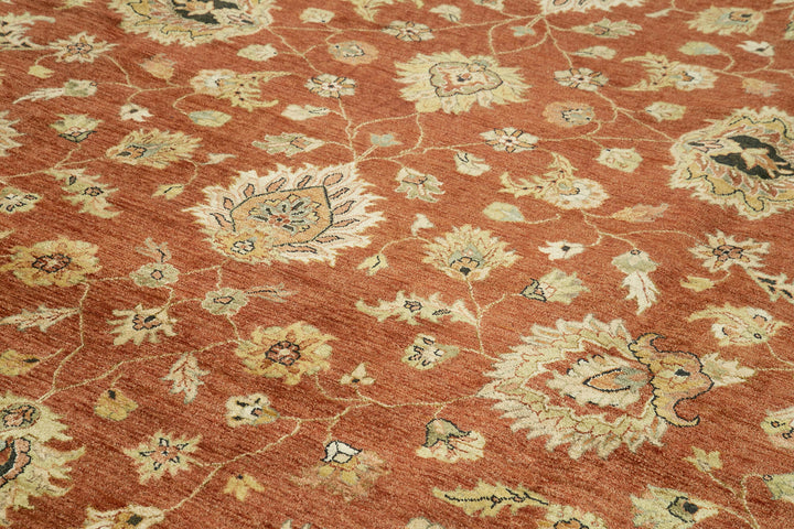 12x15 Beige Oushak Rug - 35889