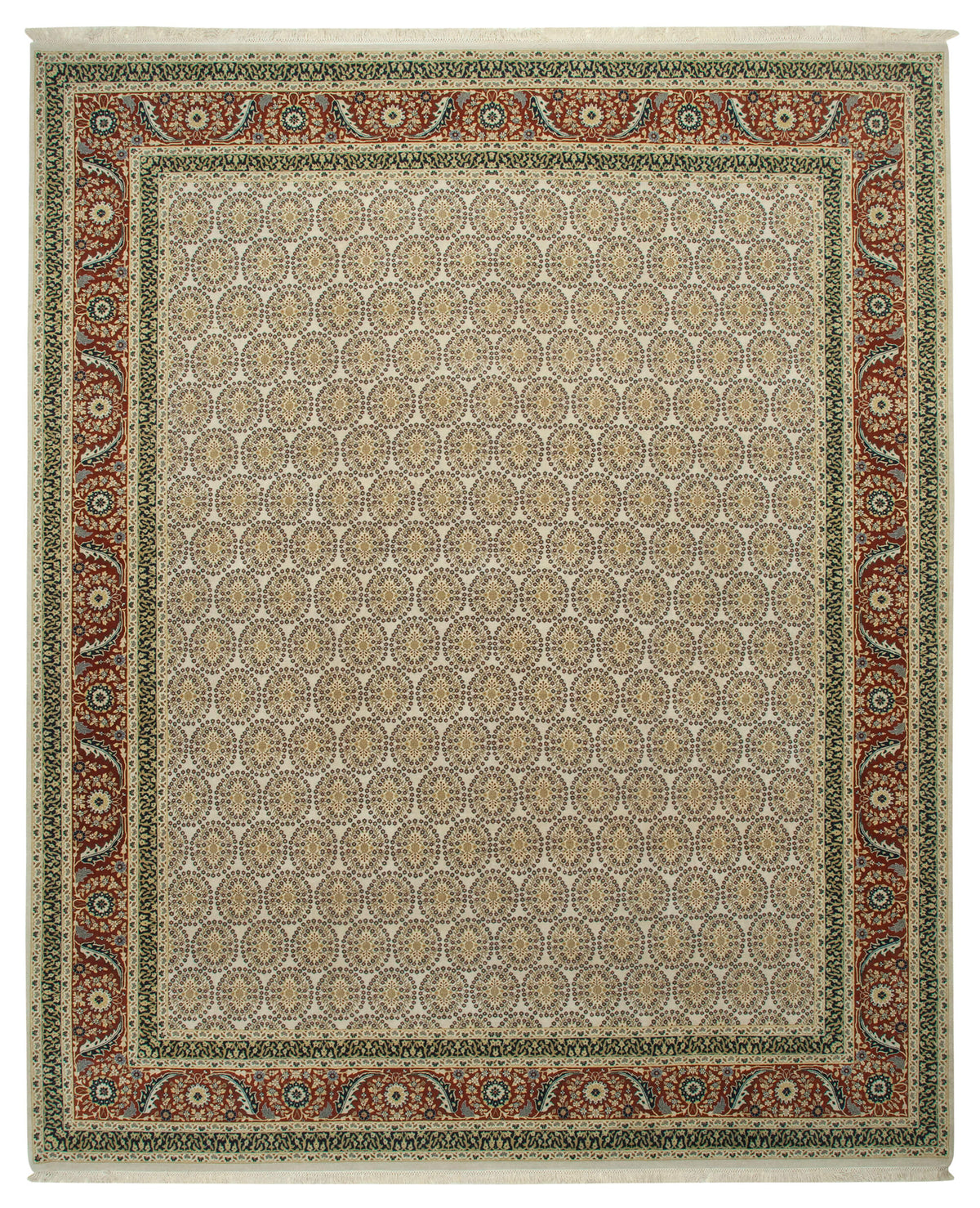 12x15 Beige Oushak Rug - 35895