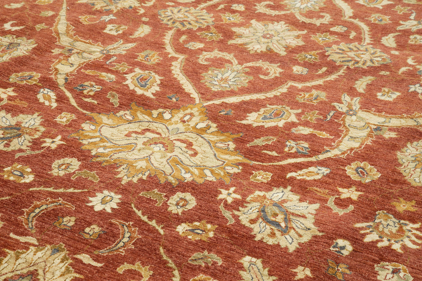 12x18 Hand-Knotted Oversized Oushak Rug - 35900