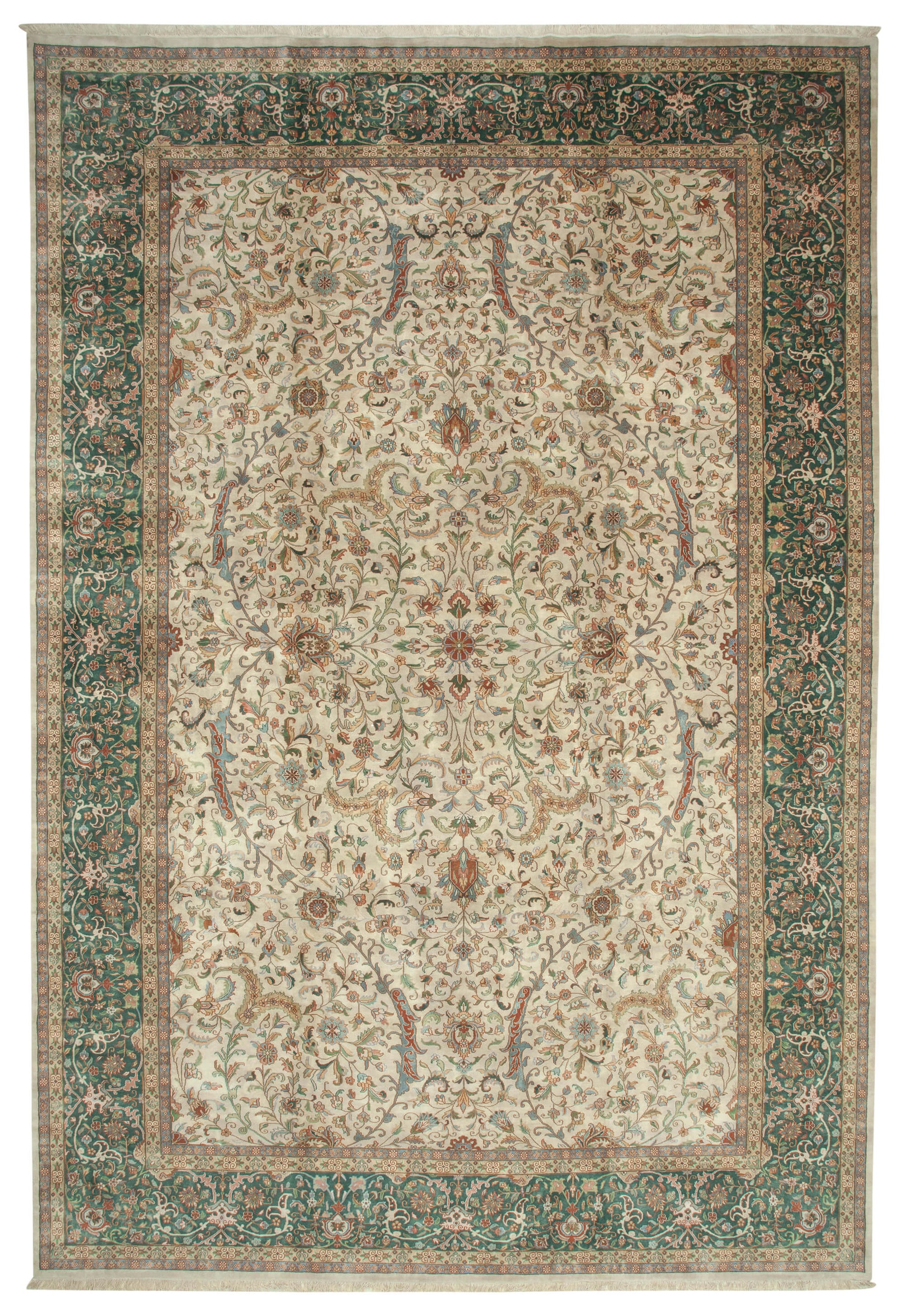 12x18 Beige Oushak Rug - 35901