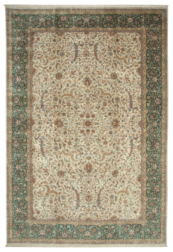 12x18 Beige Oushak Rug - 35901