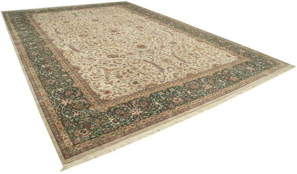 12x18 Beige Oushak Rug - 35901