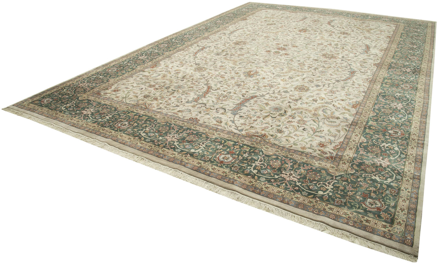 12x18 Beige Oushak Rug - 35901