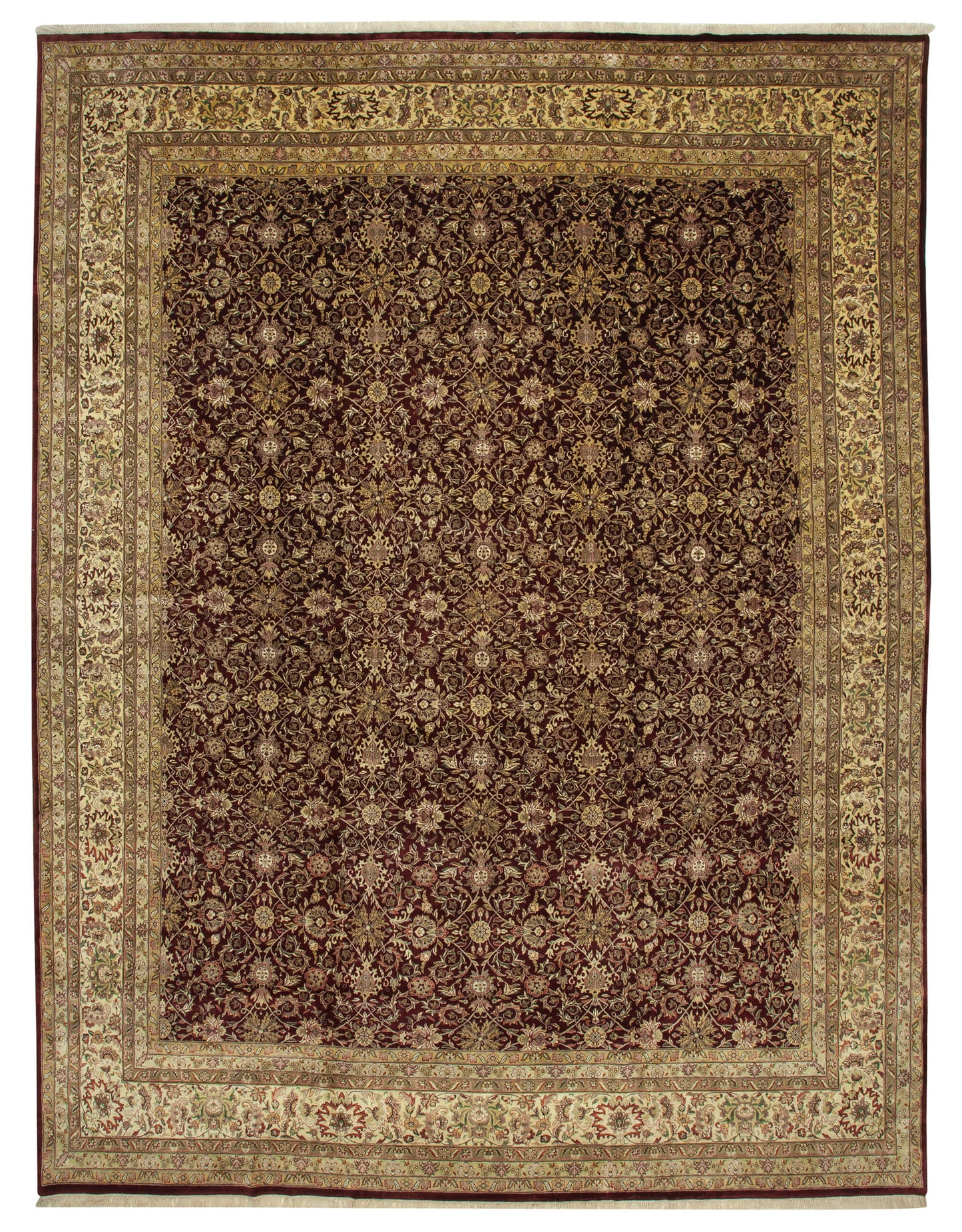 12x15 Hand-Knotted Oversized Oushak Rug - 35902