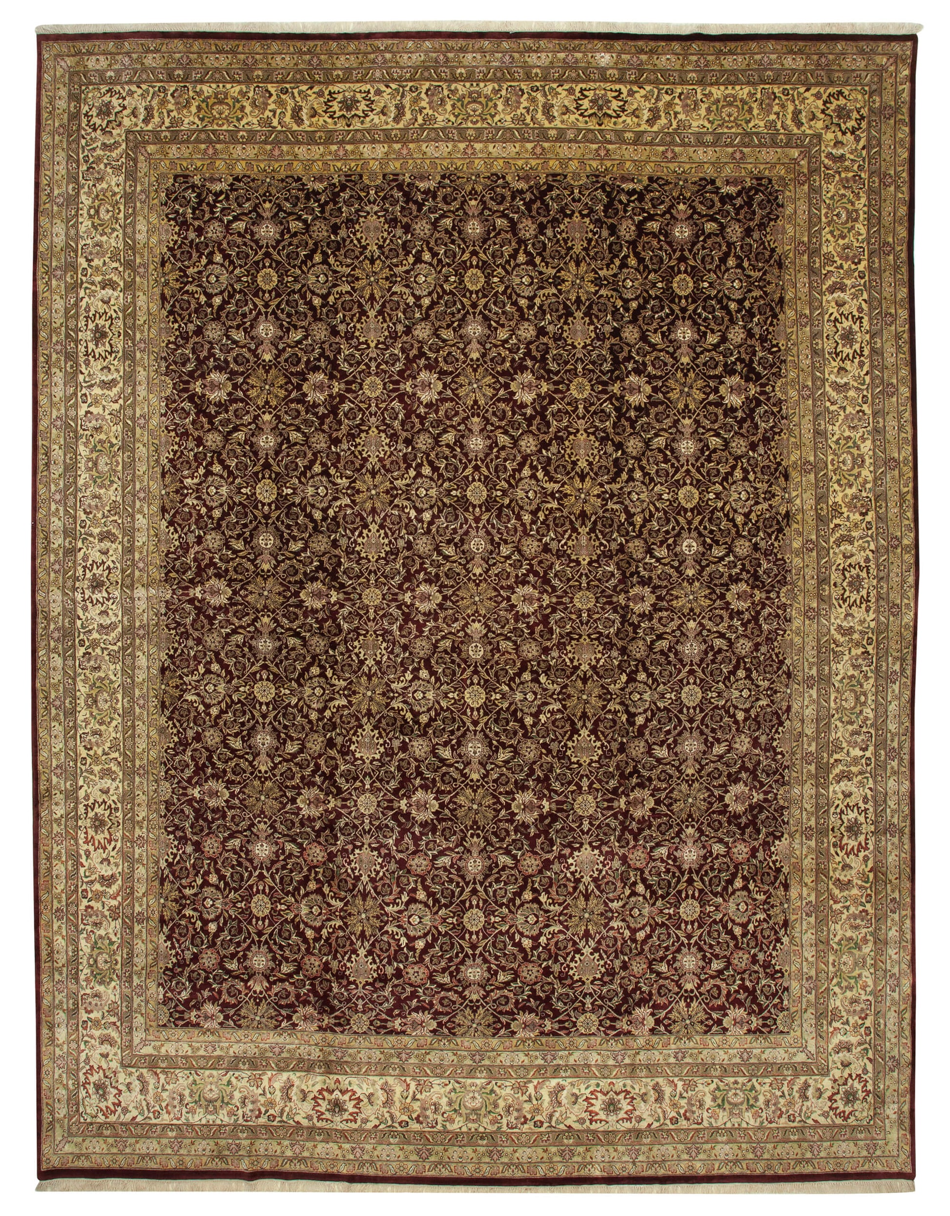 12x15 Hand-Knotted Oversized Oushak Rug - 35902