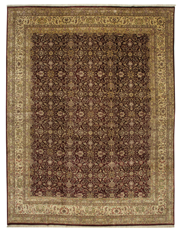 12x15 Hand-Knotted Oversized Oushak Rug - 35902