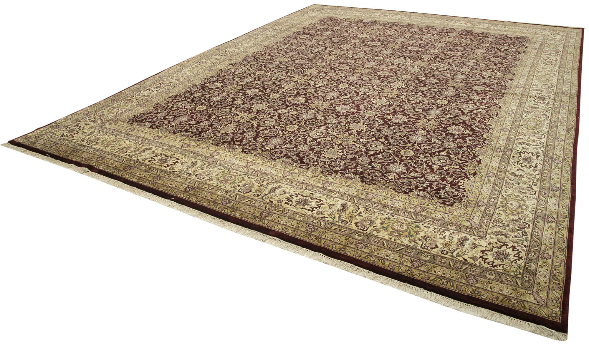 12x15 Hand-Knotted Oversized Oushak Rug - 35902