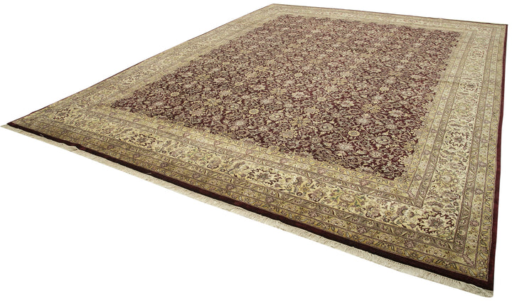 12x15 Hand-Knotted Oversized Oushak Rug - 35902