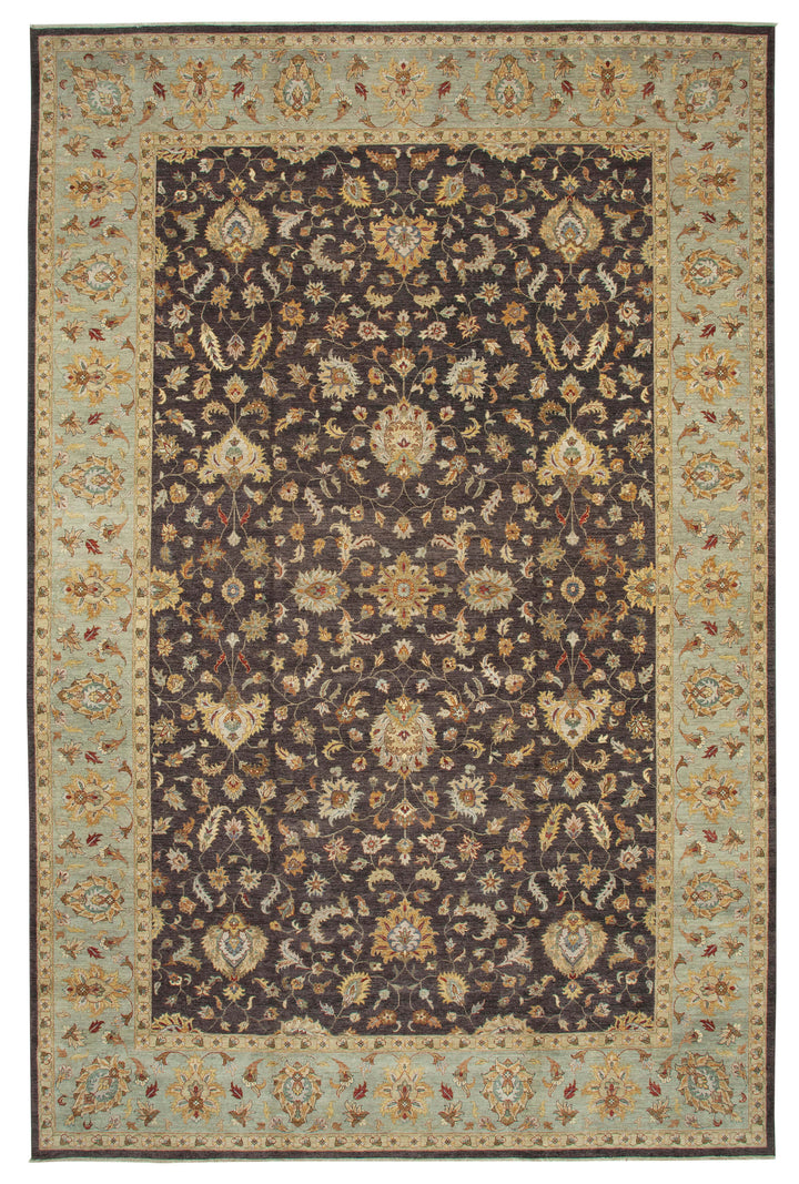 12x18 Handmade Oversized Oushak Rug - 35903