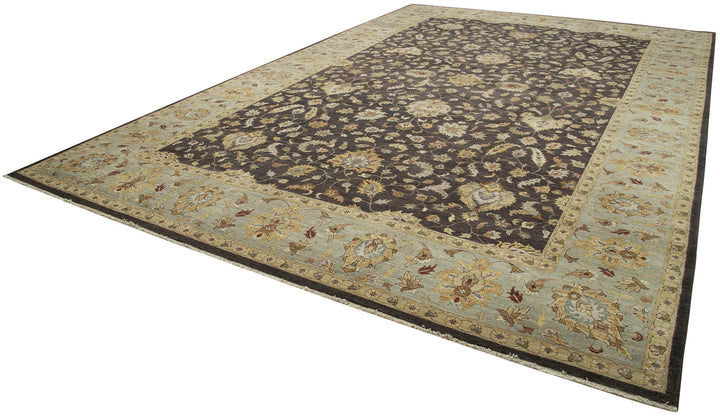 12x18 Handmade Oversized Oushak Rug - 35903