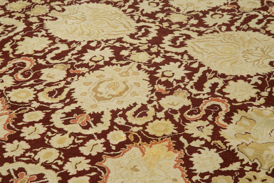 13x19 Beige Oushak Rug - 35904
