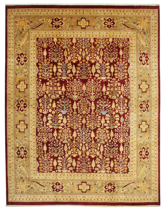 12x15 Beige Oushak Rug - 35905