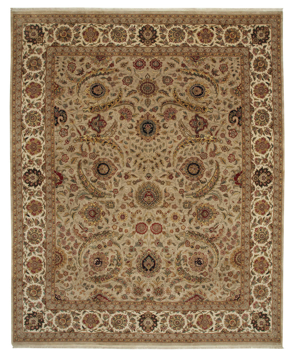 12x15 Beige Oushak Rug - 35910
