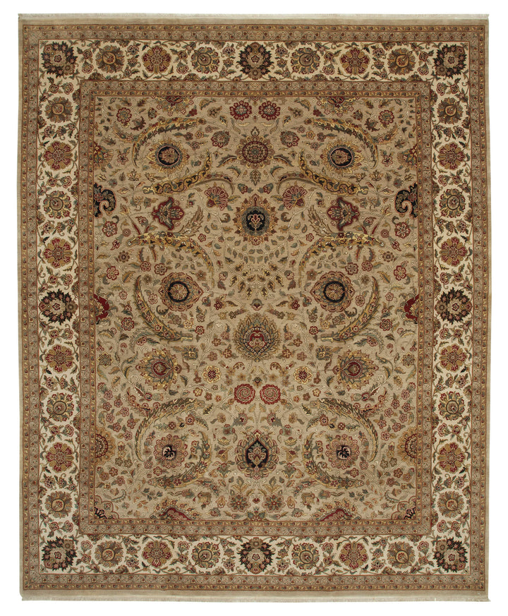 12x15 Beige Oushak Rug - 35910