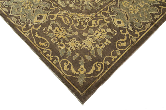 12x15 Brown Oushak Rug - 35911