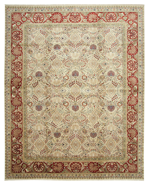 12x15 Beige Oushak Rug - 35914
