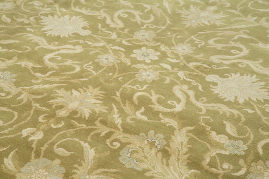 12x15 Beige Oushak Rug - 35915