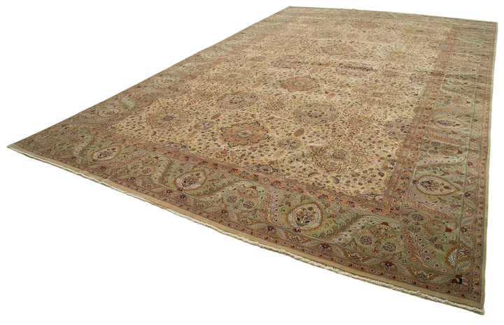 12x19 Brown Oushak Rug - 35919