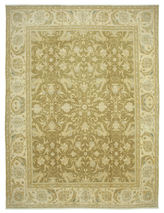 12x16 Beige Oushak Rug - 35921