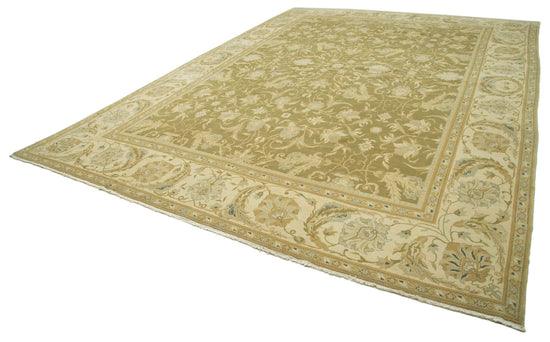 12x16 Beige Oushak Rug - 35921